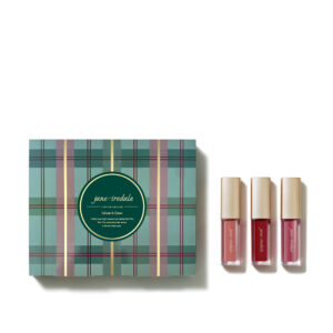 Glaze & Glow Colorluxe High Impact Lip Glaze Mini Trio Jane Iredale